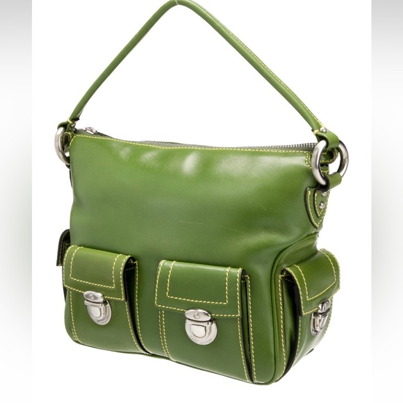 Marc Jacobs Green Leather Multipocket bag - Picture 2 of 6